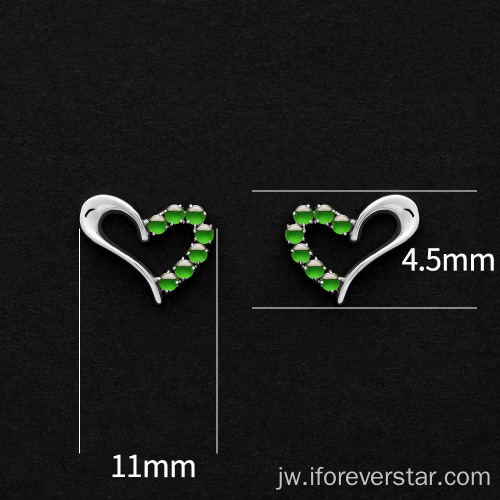 Perhiasan Jade Jadeite Anting-anting Jadeite